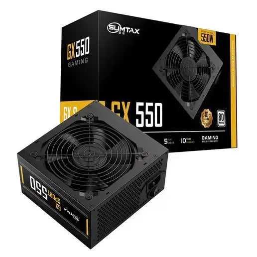 Sumtax GX550 550W Power Supply 80+ White المتحدة للألكترونيات