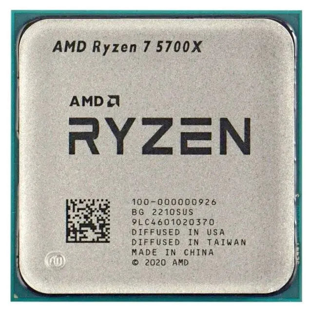 AMD Ryzen 7 5700X Processor (Tray) المتحدة للألكترونيات
