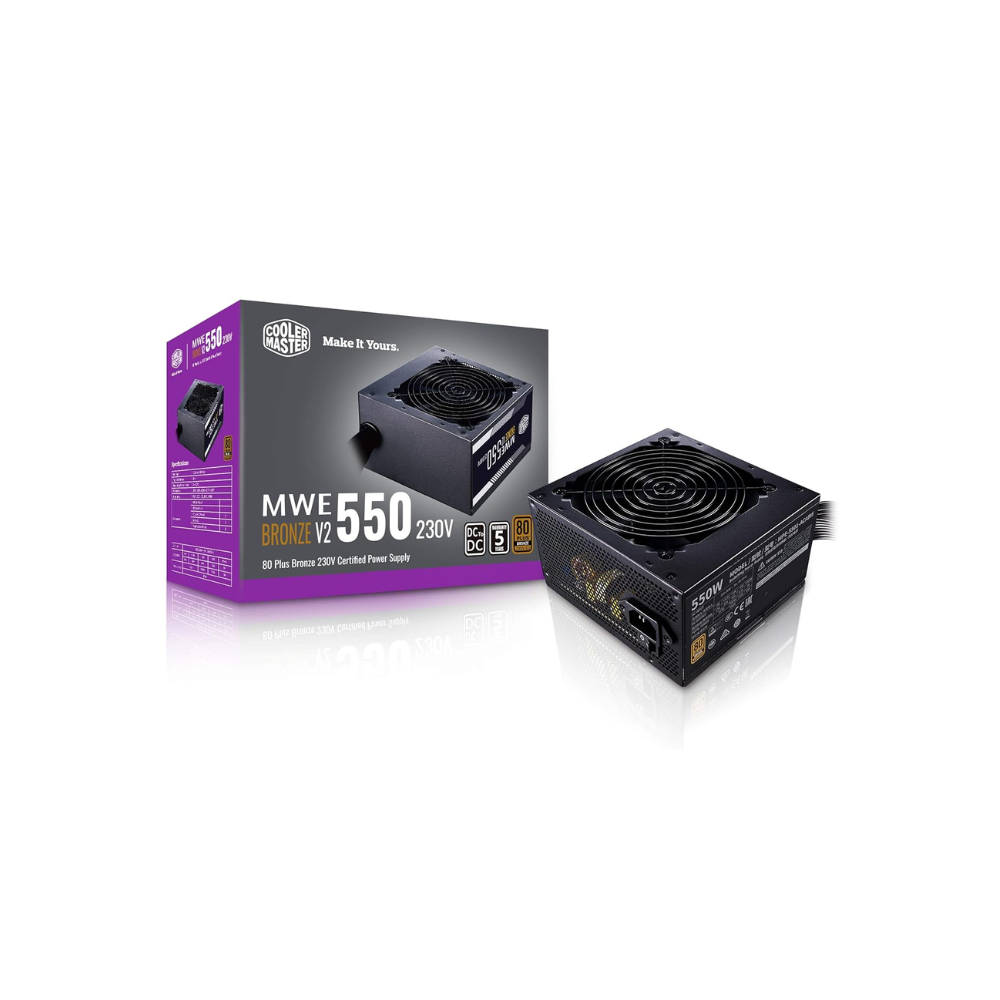 COOLERMASTER MWE 550 W V2 BRONZE