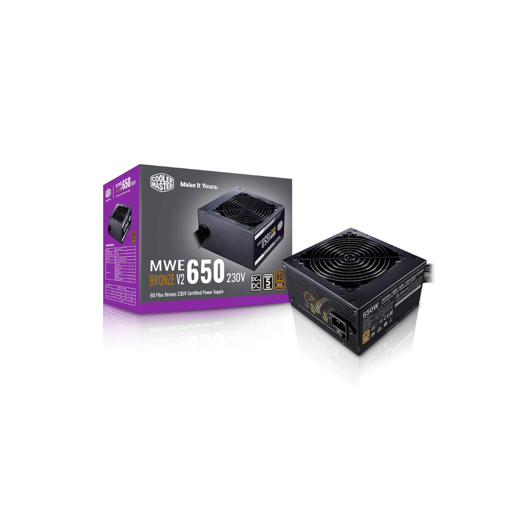 COOLERMASTER MWE 650 W V2 BRONZE