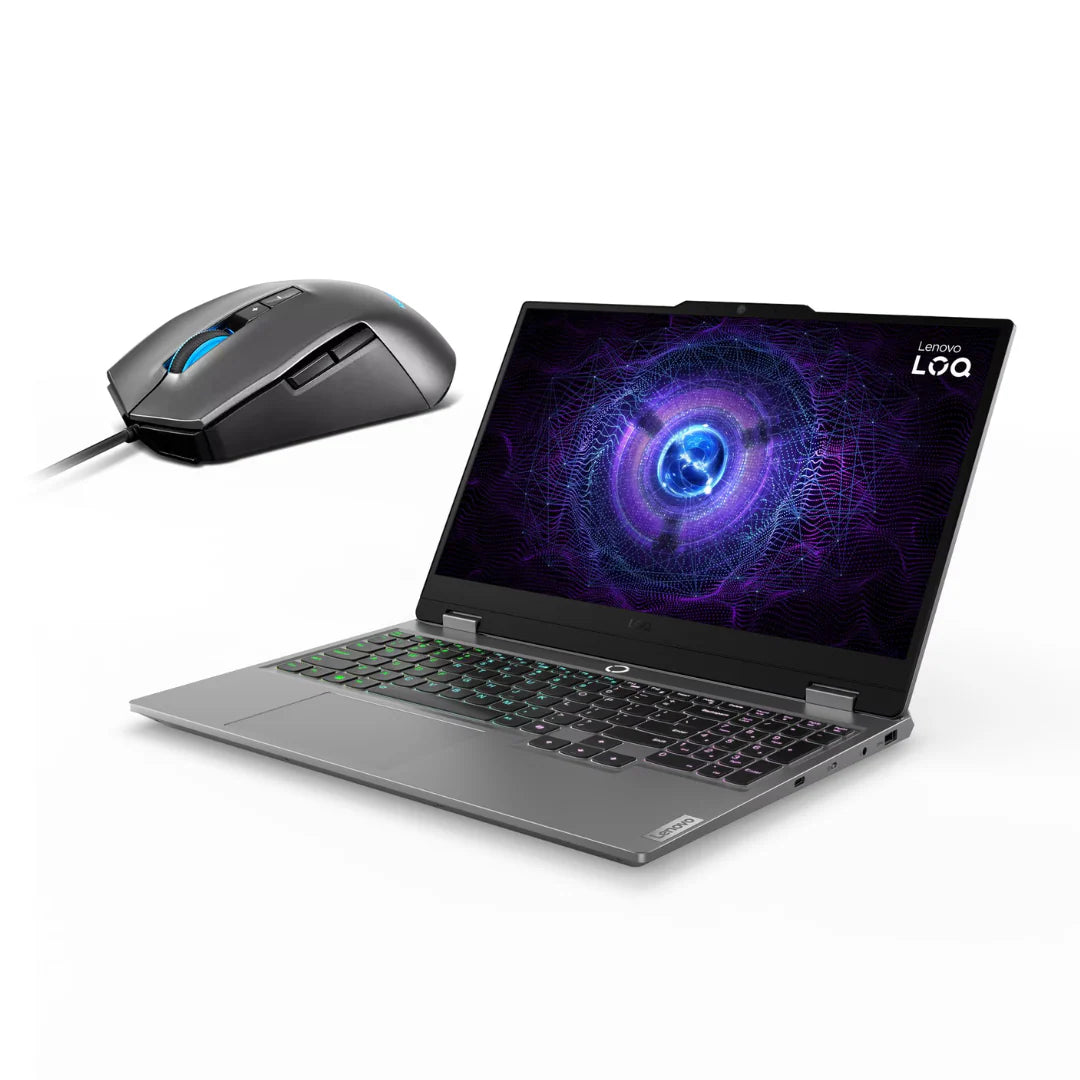 Lenovo LOQ 15IRX9 - KVDP, Intel Core i7-13650HX, RAM 16GB, SSD 512, NVIDIA RTX 3050 6GB, 15.6 FHD IPS 144Hz, Luna Grey