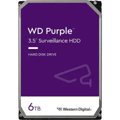 محرك الأقراص الصلبة الداخلي للمراقبة الداخلية WD 6 تيرابايت SATA III مقاس 3.5 بوصة المتحدة للألكترونيات