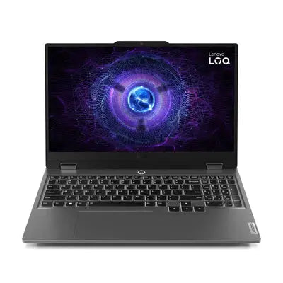 Lenovo LOQ 15IRX9 15.6" FHD 144Hz Laptop - Core i7-13650HX - 24GB RAM - 512GB SSD - RTX 3050 6GB - WIN 10 PRO K (Luna Grey)  المتحدة للألكترونيات