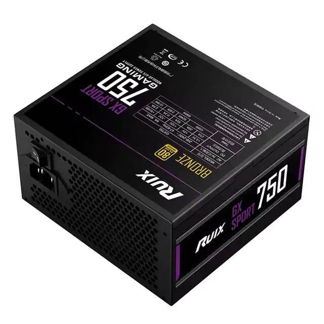 Ruix 750W 80+ Bronze (GX750) PSU  المتحدة للألكترونيات
