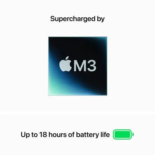Apple 15.3" MacBook Air - M3 8-Core - 8GB RAM - 256GB SSD - 10-Core GPU - Arabic - المتحدة للألكترونيات