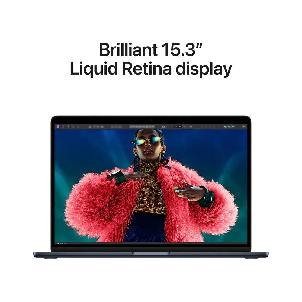 Apple 15.3" MacBook Air - M3 8-Core - 8GB RAM - 256GB SSD - 10-Core GPU - Arabic - المتحدة للألكترونيات