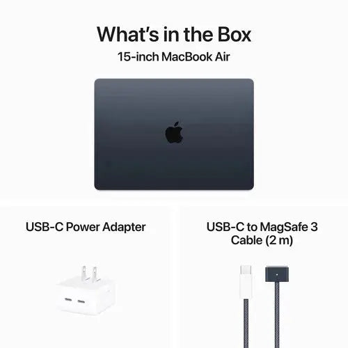 Apple 15.3" MacBook Air - M3 8-Core - 8GB RAM - 256GB SSD - 10-Core GPU - Arabic - المتحدة للألكترونيات