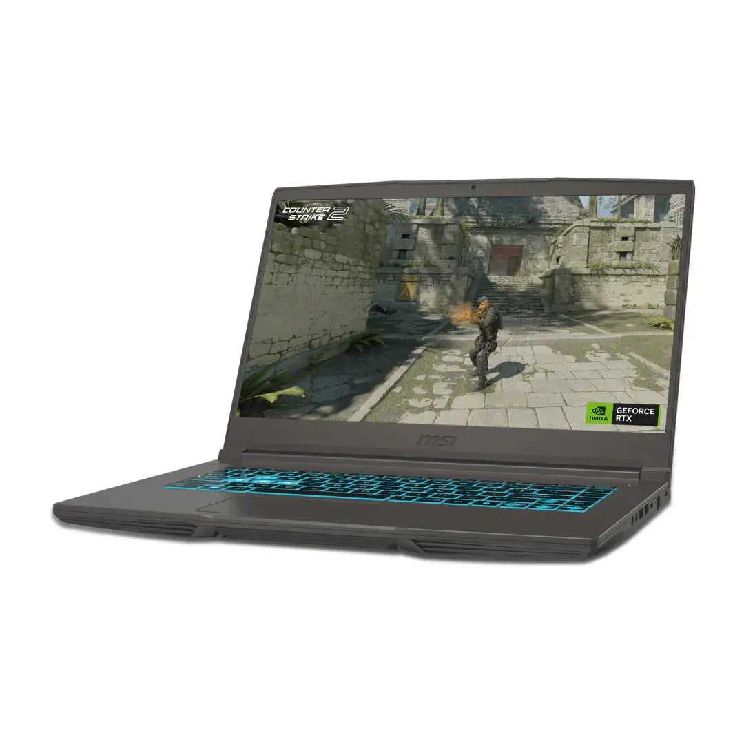 MSI Thin A15 B7VE-246XAE, AMD Ryzen 7-7735HS, RAM 16GB, 512GB SSD, NVIDIA RTX 4050 6GB, 15.6 FHD IPS 144hz, Cosmos Gray  المتحدة للألكترونيات