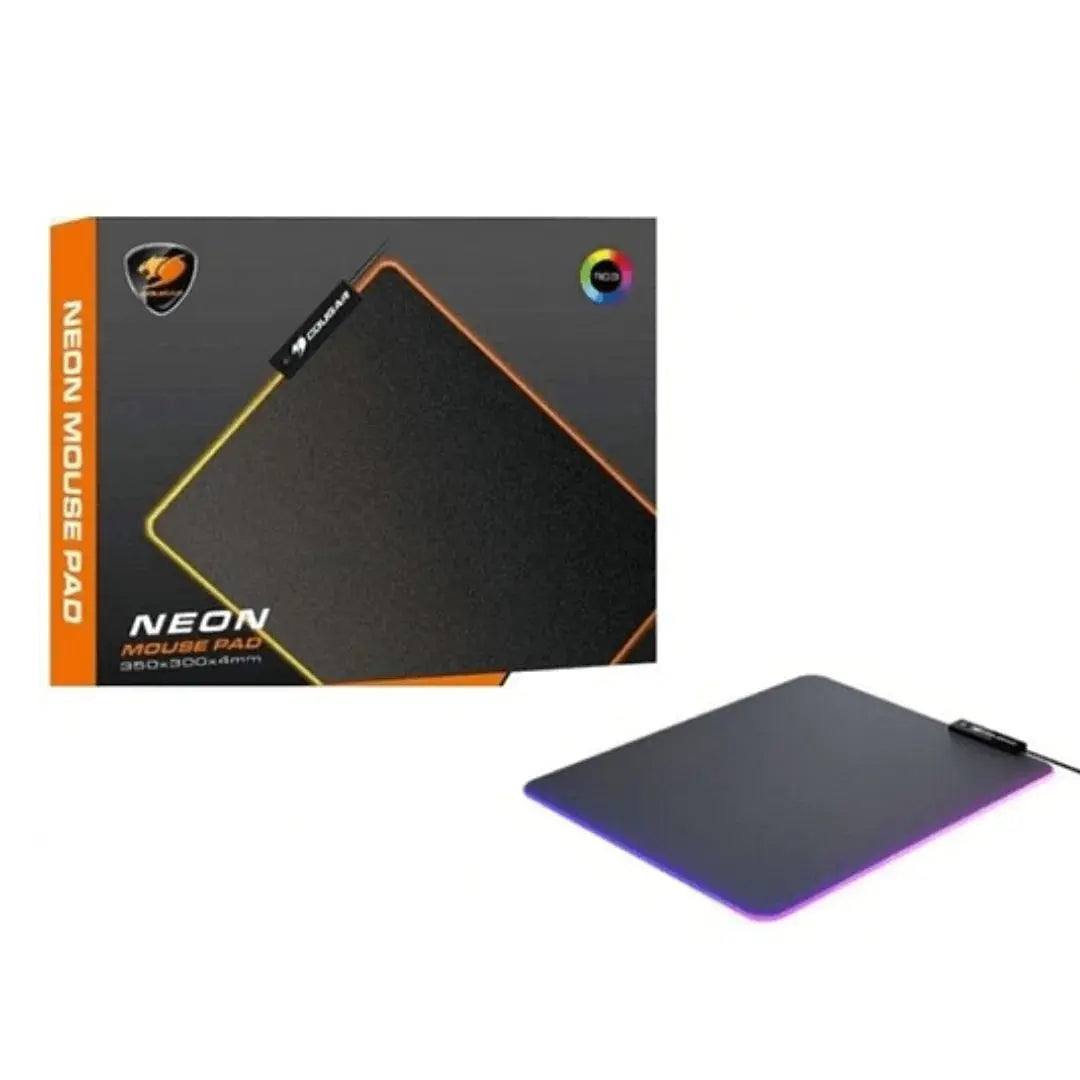 Cougar Neon RGB Gaming Mouse Pad ماوس باد ار جي بي المتحدة للألكترونيات