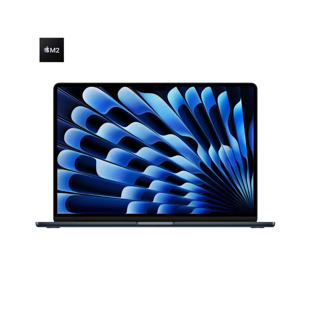 Apple MacBook Air A2941, M2 Chip, Ram 8GB, 256GB SSD, Integrated, 15.3 Retina IPS (2880x1864), Midnight - المتحدة للألكترونيات