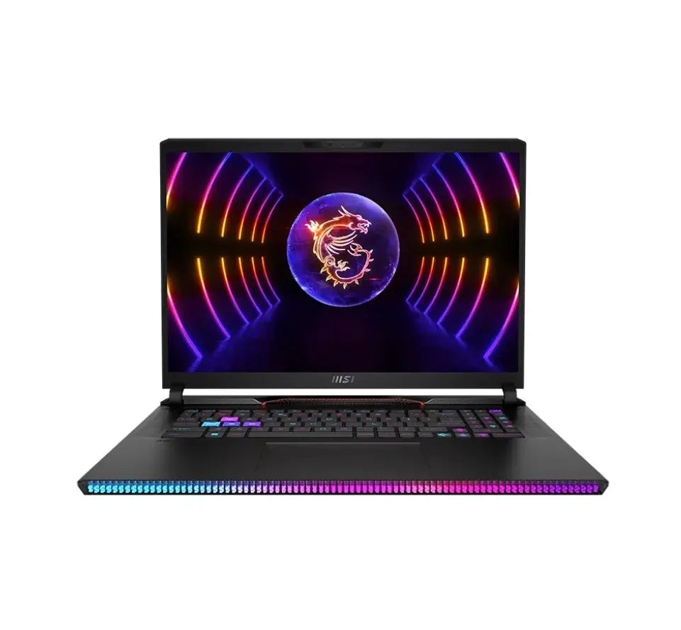 MSI RAIDER GE78HX 13VI-079US, Intel® Core i9-13980HX, RAM 32GB, 2TB SSD NVMe, RTX 4090 16GB, 17.3 QHD+ IPS 240Hz, BLACK - المتحدة للألكترونيات