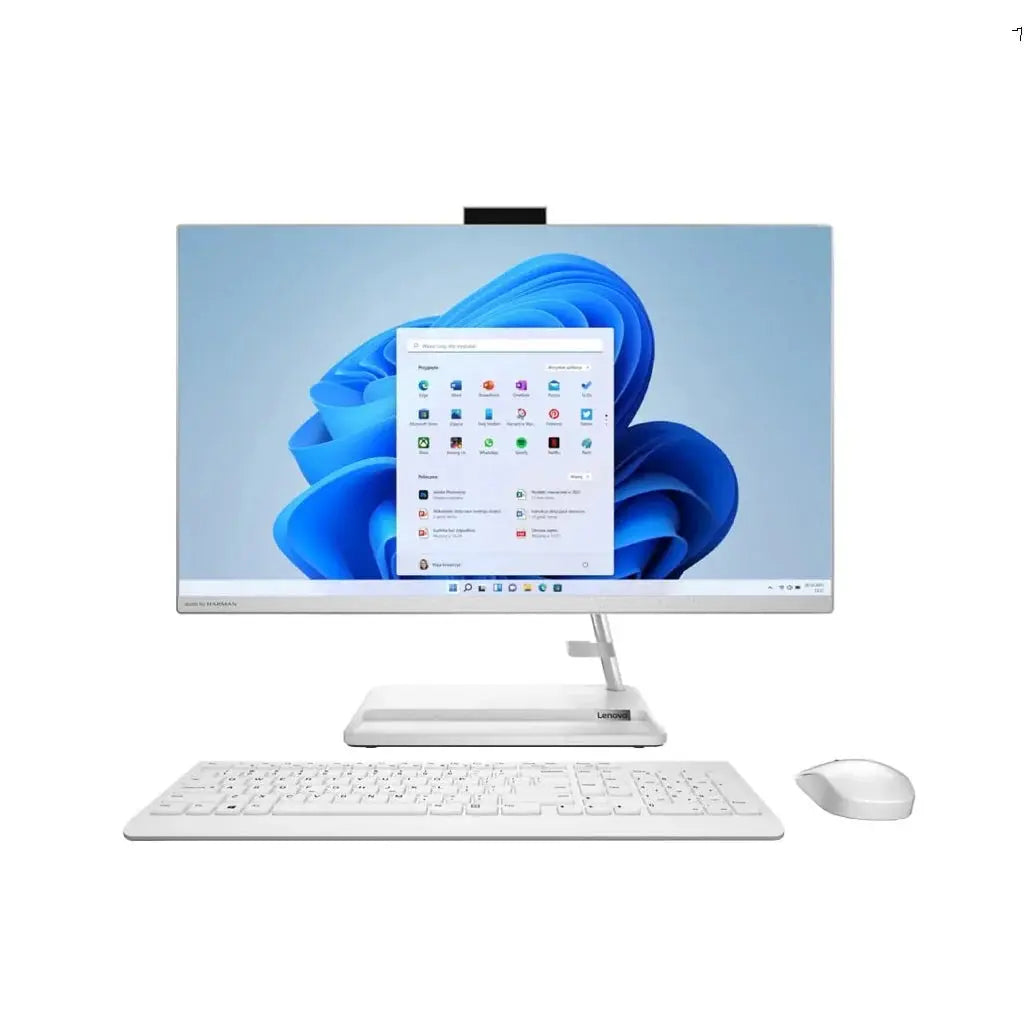 Lenovo AIO 3 27IAP7 (LVAX-LXAX) All In One, Core i7-13620H -13 Gen, RAM 8GB,512 SSD NVMe, NVIDIA GEFORCE MX550 4GB , 27 FHD IPS, White  المتحدة للألكترونيات