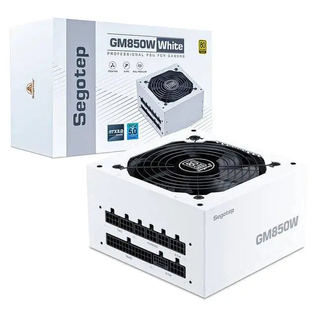 Segotep GM850W 80+ GOLD PSU (White) المتحدة للألكترونيات