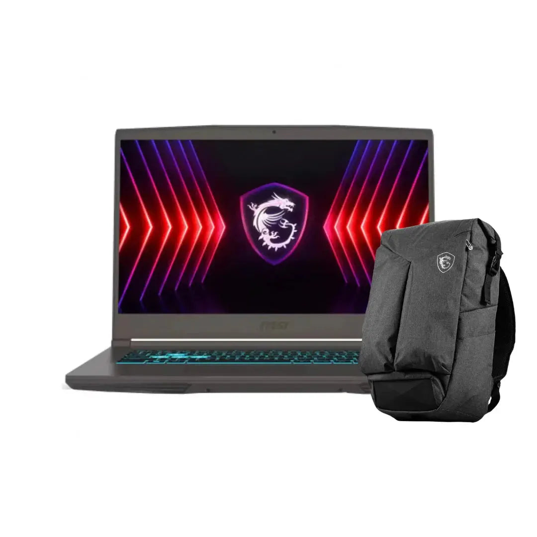 MSI THIN 15 B13VE-1298XAE, Intel Core i7-13620H, RAM 16GB, 512GB SSD NVME, RTX 4050 6GB, 15.6 FHD IPS 144Hz, Cosmos Gray  المتحدة للألكترونيات