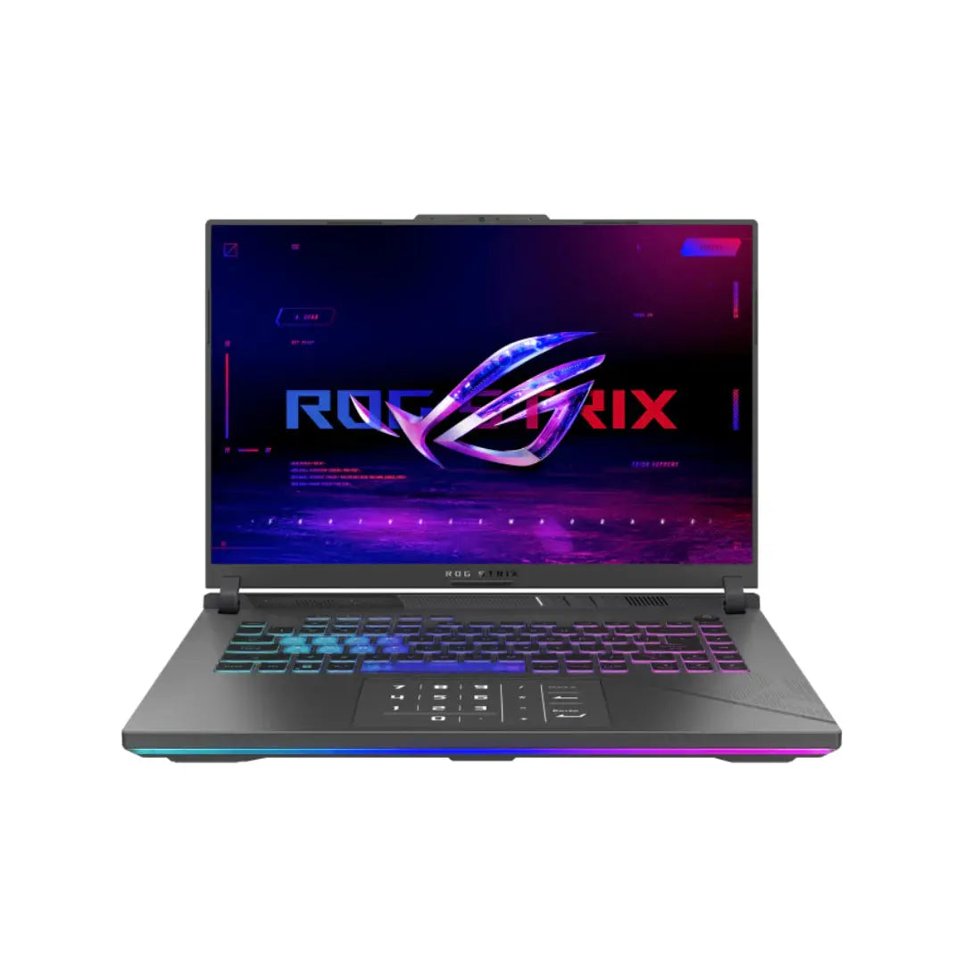 ASUS Rog Strix G16 G614JIR-N3155, Intel Core i9-14900HX, RAM 32GB , 512GB SSD, NVIDIA RTX 4070 8GB, 16.0 WUXGA 165Hz IPS, Gray  المتحدة للألكترونيات