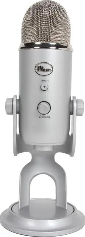 ميكروفون Logitech Blue Yeti USB، حساسية 120 ديسيبل، USB سلكي، للبث / البث / ASMR والمزيد، جودة البث 48 كيلو هرتز / صوت 16 بت المتحدة للألكترونيات