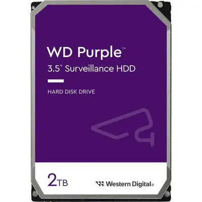 محرك الأقراص الصلبة الداخلي للمراقبة الداخلية WD 2 تيرابايت SATA III مقاس 3.5 بوصة المتحدة للألكترونيات