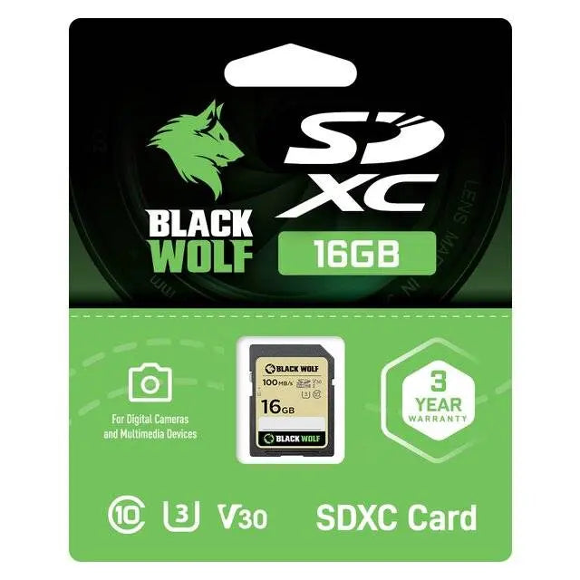 Black Wolf : SDXC Card (16GB)  المتحدة للألكترونيات