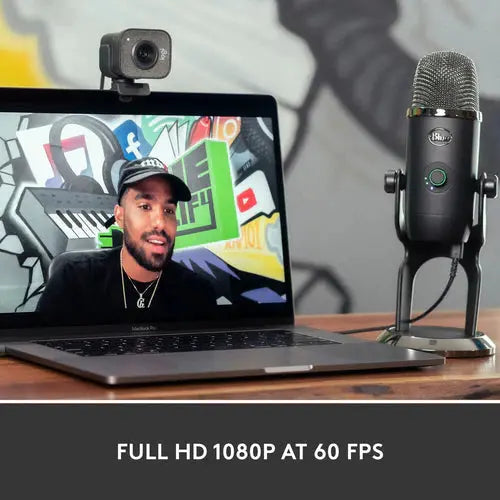 كاميرا ويب Logitech StreamCam عالية الدقة 1080p 60 إطارًا في الثانية المتحدة للألكترونيات