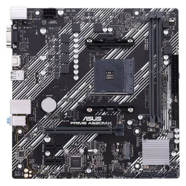 Asus Prime A520M-K DDR4 Motherboard  المتحدة للألكترونيات