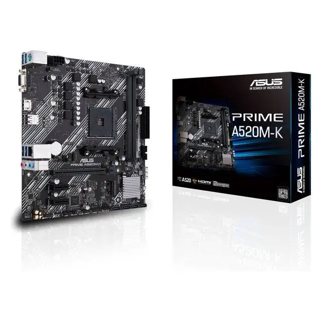 Asus Prime A520M-K DDR4 Motherboard  المتحدة للألكترونيات