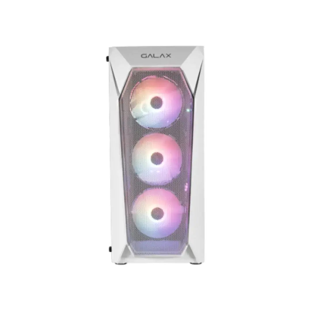 GALAX Revolution 05 Mid Tower 4 Fan - White كيس  المتحدة للألكترونيات
