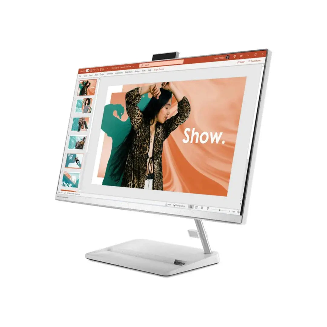Lenovo All in One 3 27IAP7 (LXAX-LVAX) , Intel Core i7-13620H -13 Gen, RAM 16GB, 512GB SSD, NVIDIA GEFORCE MX550 4GB , 27 FHD IPS, White  المتحدة للألكترونيات