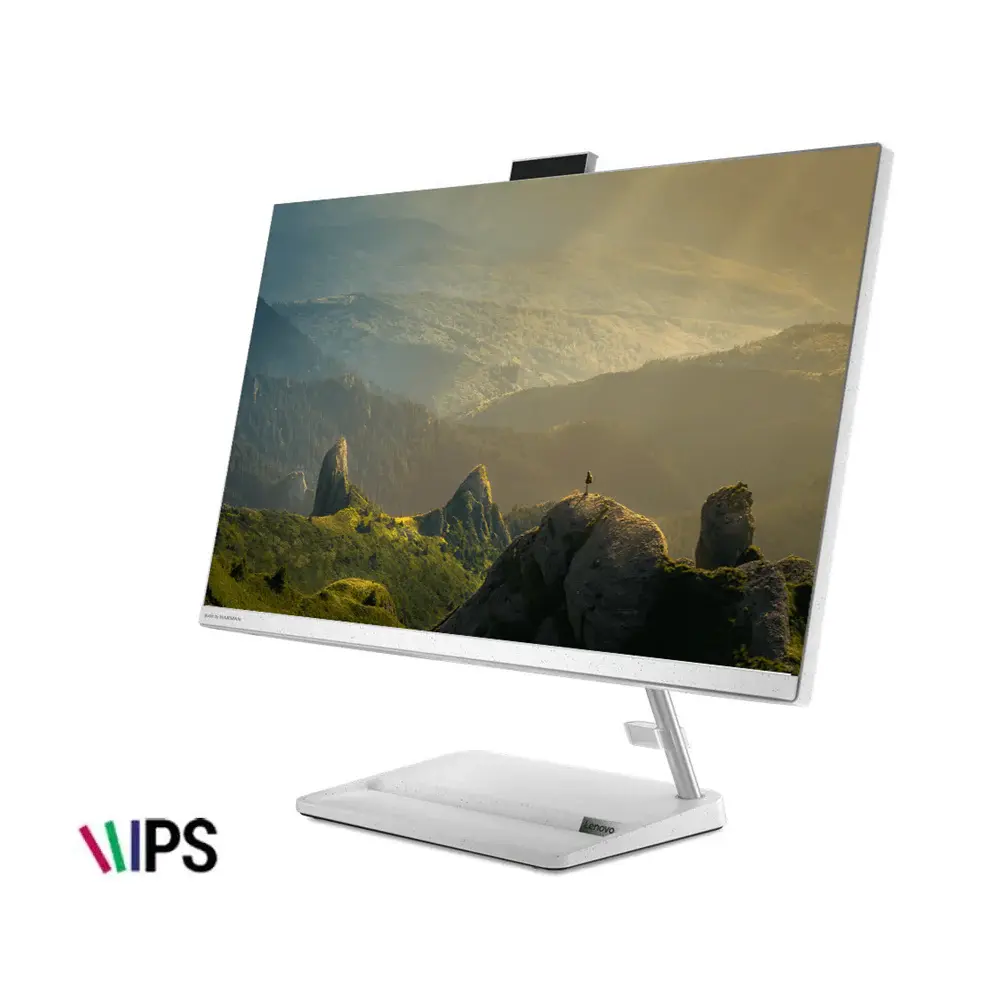 Lenovo AIO 3 27IAP7 (LVAX-LXAX) All In One, Core i7-13620H -13 Gen, RAM 8GB,512 SSD NVMe, NVIDIA GEFORCE MX550 4GB , 27 FHD IPS, White  المتحدة للألكترونيات