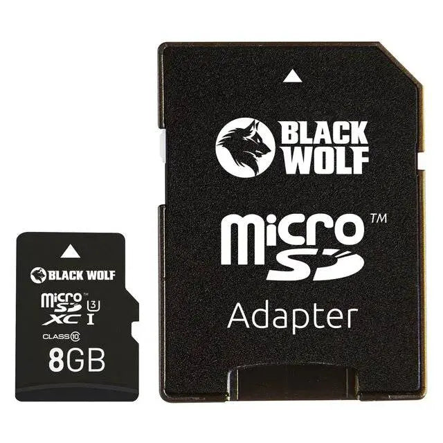 Black Wolf : MicroSDXC Card (8GB)  المتحدة للألكترونيات