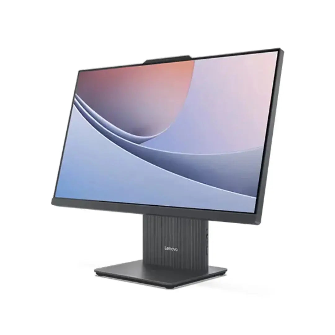 Lenovo AIO 24IRH9 (0TAX-0UAX) All In One, Intel Core i5-13420H, RAM 8GB, 512 SSD NVMe, Intel UHD Graphics, 24 FHD IPS 100Hz, Black  المتحدة للألكترونيات
