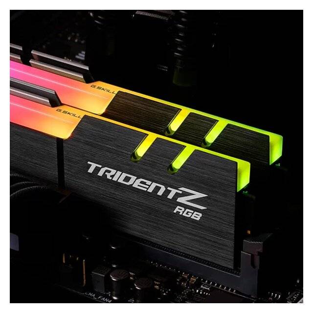 G.Skill Trident Z 16GB (2x8) 3600MHz RGB DDR4 RAM Kit (Black)