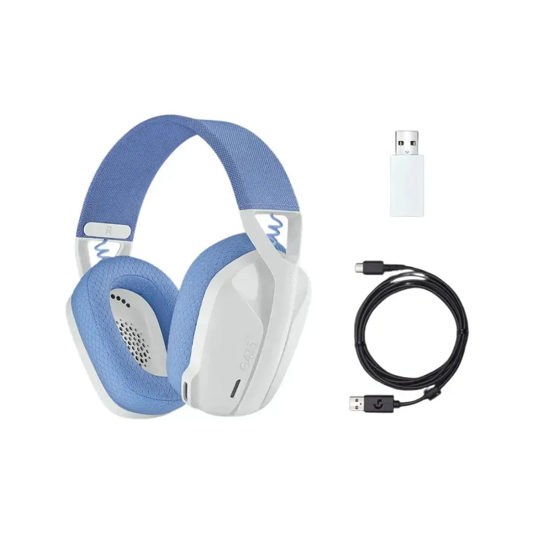 Logitech G435 Wireless Headset for PC, PS4, PS5, Nintendo Switch, Mobile with Built-in Mic - المتحدة للألكترونيات
