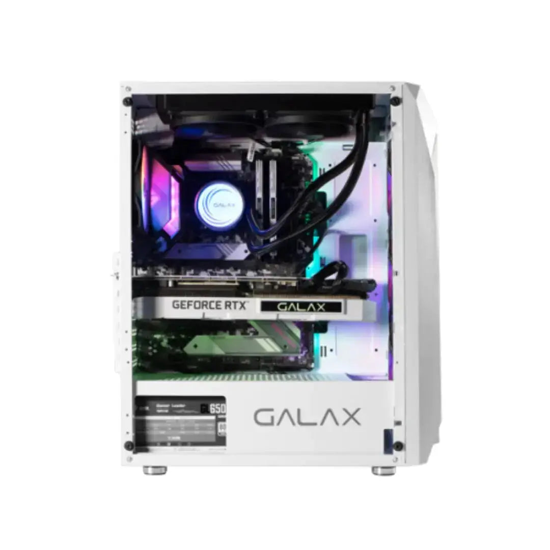 GALAX Revolution 05 Mid Tower 4 Fan - White كيس  المتحدة للألكترونيات
