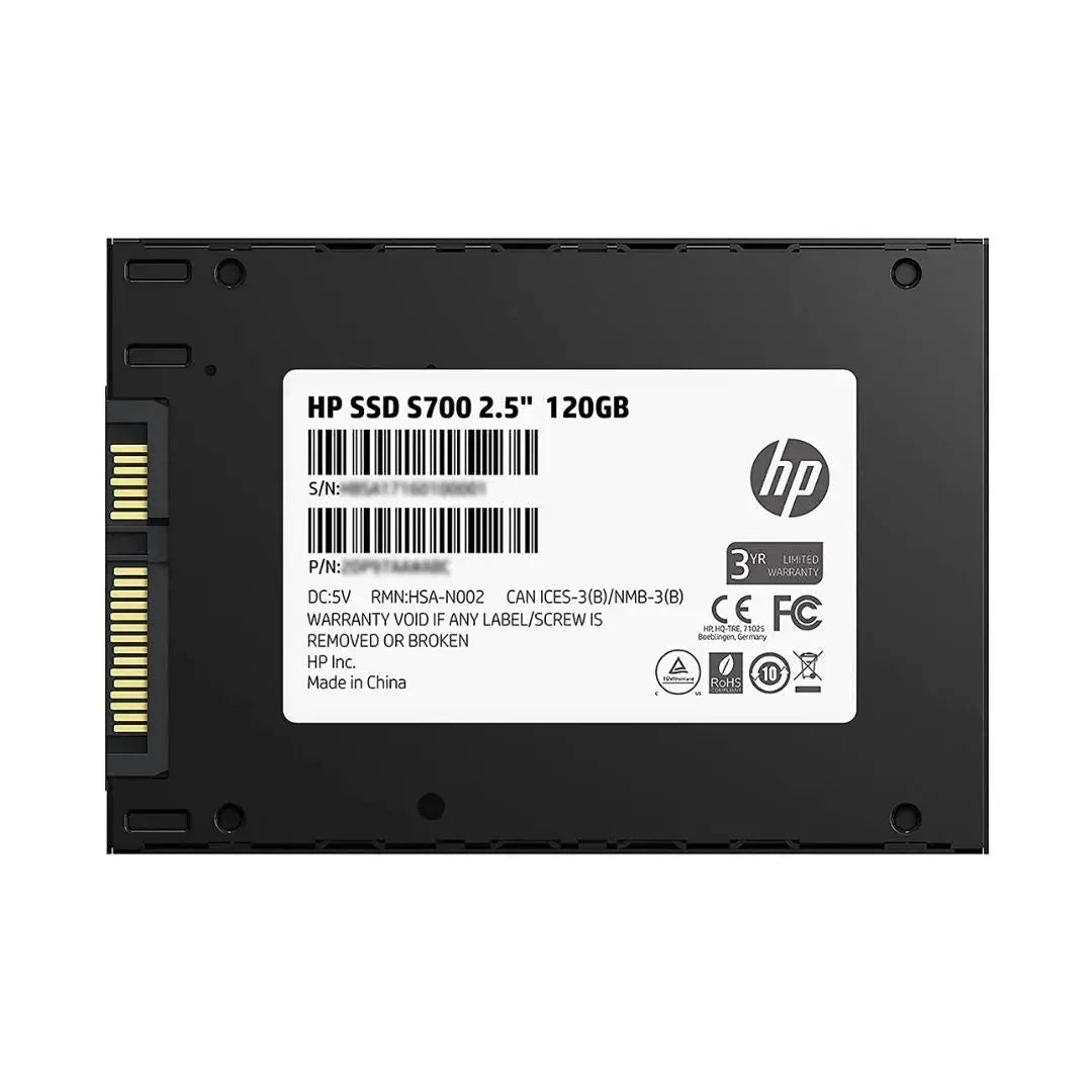 HP S700 120GB SSD SATA III 2.5 - المتحدة للألكترونيات