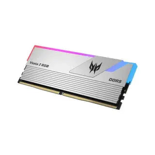 Acer Predator Vesta II DDR5 RGB RAM 64GB (32GBx2) 6000MHz - CL30 Silver, XMP & EXPO - المتحدة للألكترونيات