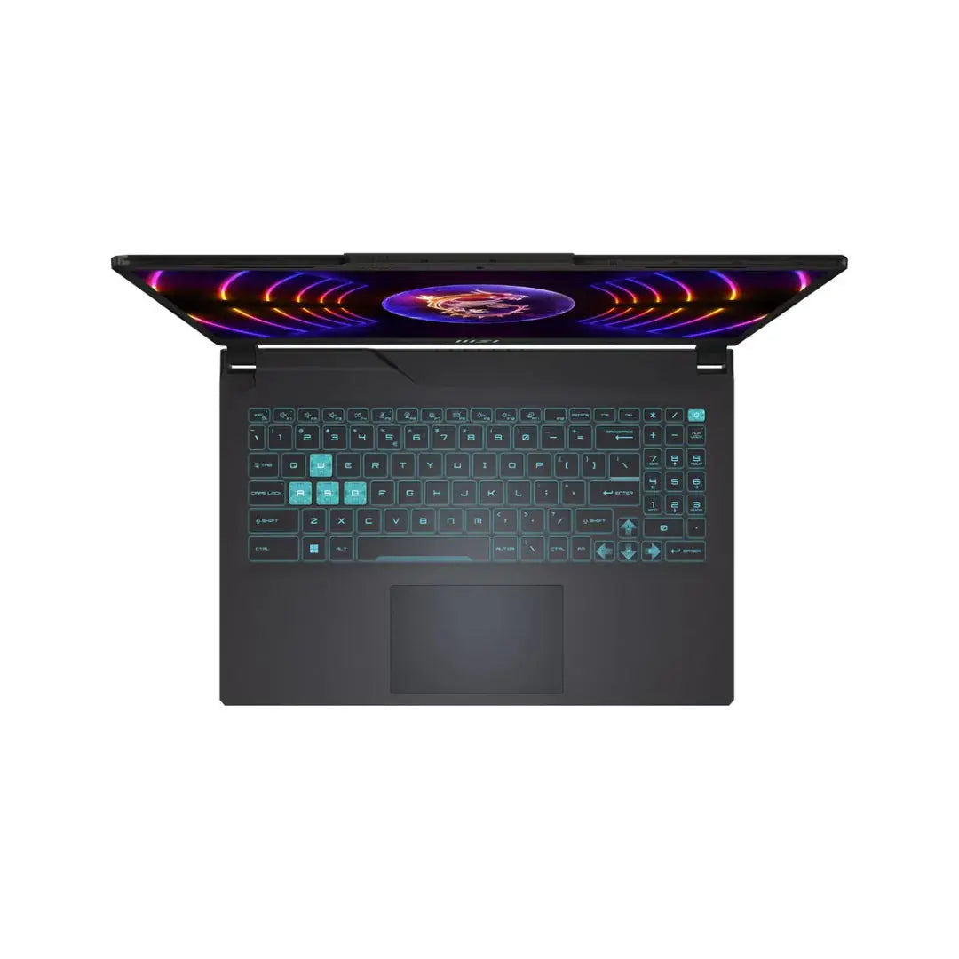 MSI Cyborg 15 A13VF-635XAE, Intel Core i7-13620H, RAM 16GB, 512GB SSD, NVIDIA RTX 4060 8GB, 15.6 FHD IPS 144hz, Translucent Black  المتحدة للألكترونيات