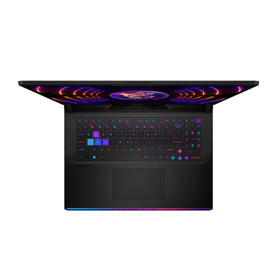 MSI Raider GE78 HX 14VIG-896XJO, Intel Core i9-14900HX, RAM 32GB, 1TB SSD, RTX 4090 16GB, 17.0 QHD+ IPS 240Hz, Black  المتحدة للألكترونيات