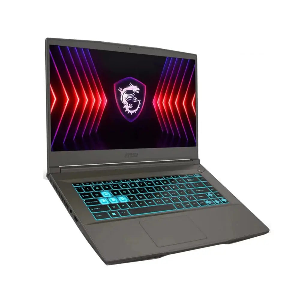 MSI THIN 15 B13VE-1298XAE, Intel Core i7-13620H, RAM 16GB, 512GB SSD NVME, RTX 4050 6GB, 15.6 FHD IPS 144Hz, Cosmos Gray  المتحدة للألكترونيات