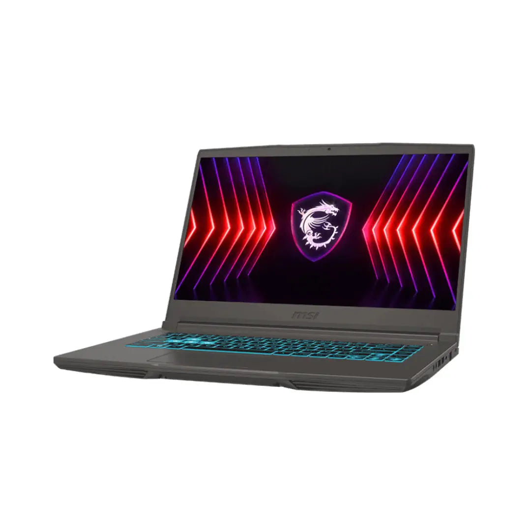 MSI GF63 THIN 12UCX- 1415AU, Intel Core i5-12450H - 12 Gen, RAM 8GB, 512GB SSD NVMe, RTX 2050 4GB, 15.6 FHD IPS 144Hz, Black  المتحدة للألكترونيات