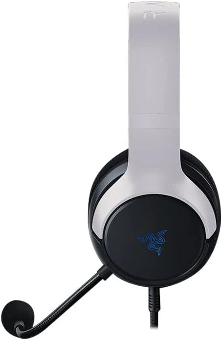 Razer Kaira X Wired Gaming Headset for PlayStation, TriForce 50mm Drivers, HyperClear Cardioid Mic, Flowknit Memory Foam Ear Cushions, Compatible with PC, Mac, Switch, Black/White RazerSKU: RZ04-03970700-R3G1