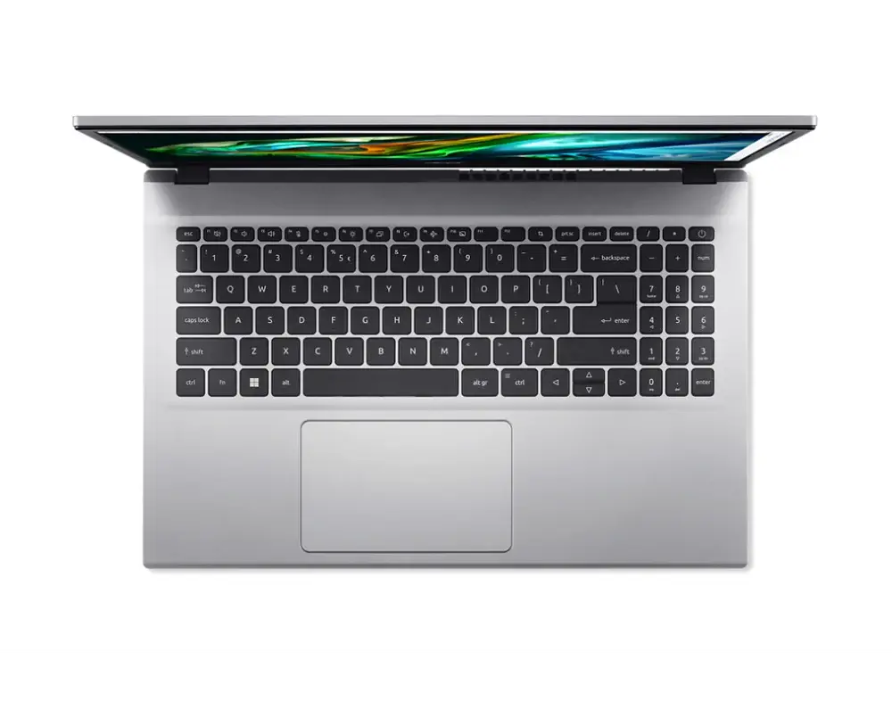 Acer Aspire 3 A315-15.6" Laptop - Ryzen 5 - 5500U - 8GB RAM - 512GB SSD - Shared - DOS (Silver) - المتحدة للألكترونيات