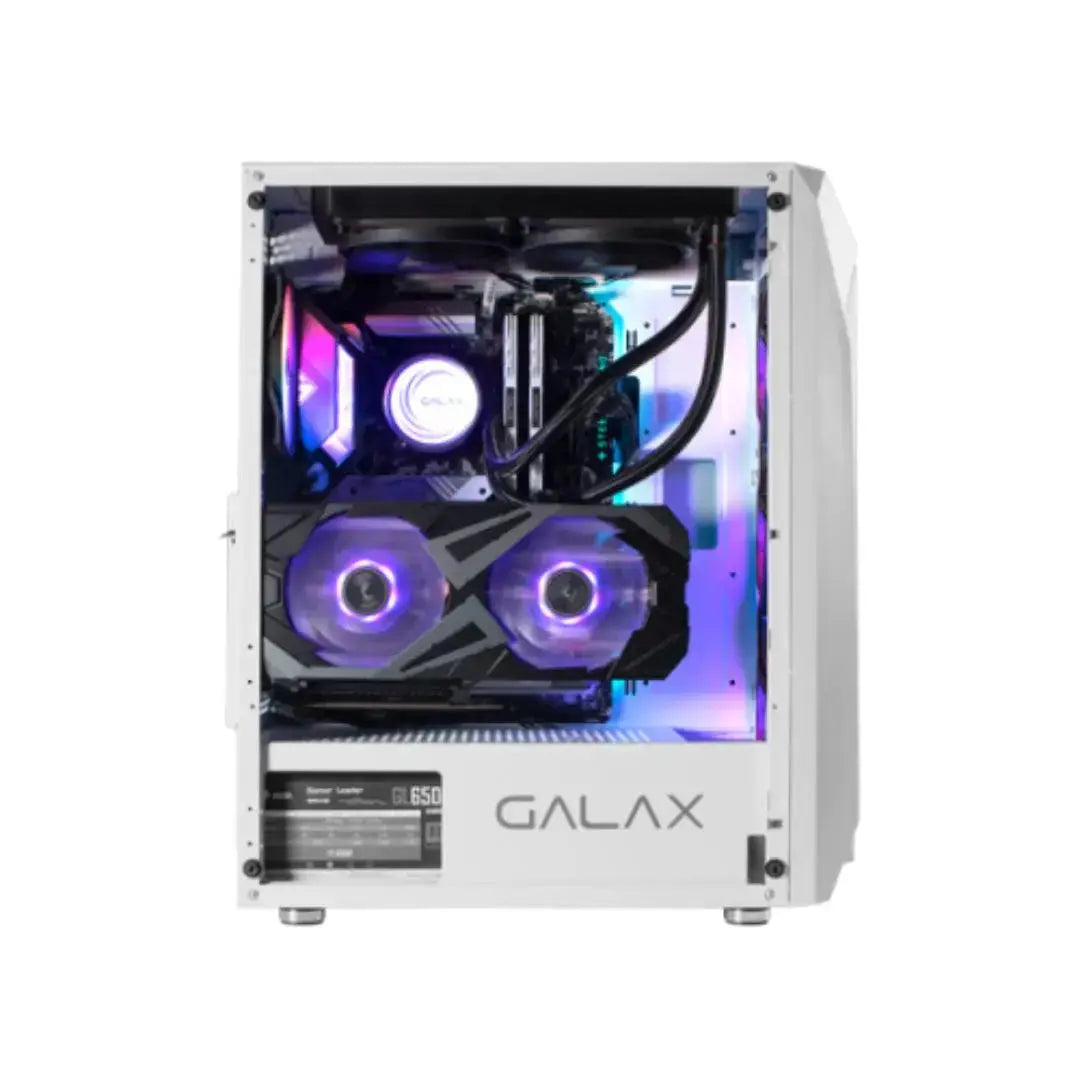 GALAX Revolution 05 Mid Tower 4 Fan - White كيس  المتحدة للألكترونيات