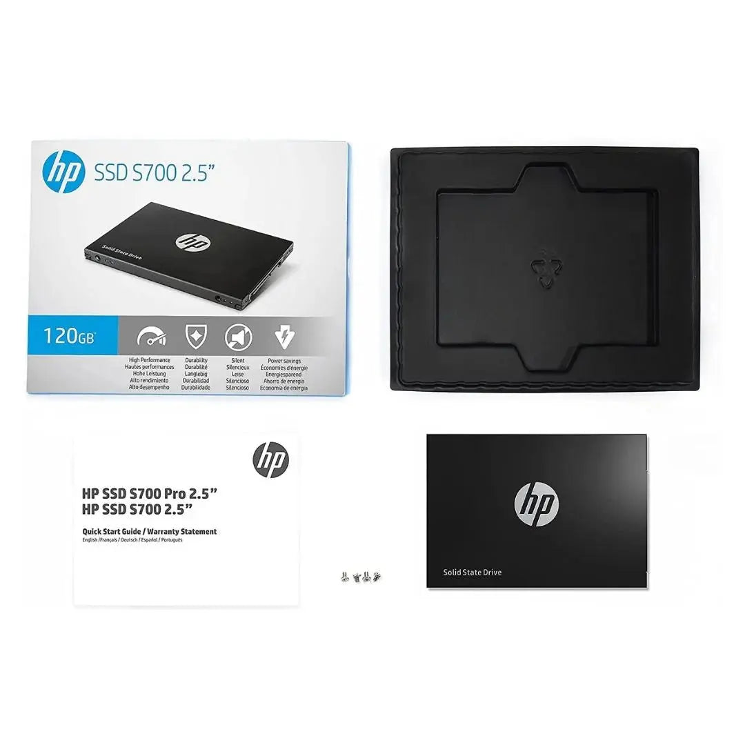 HP S700 120GB SSD SATA III 2.5 - المتحدة للألكترونيات