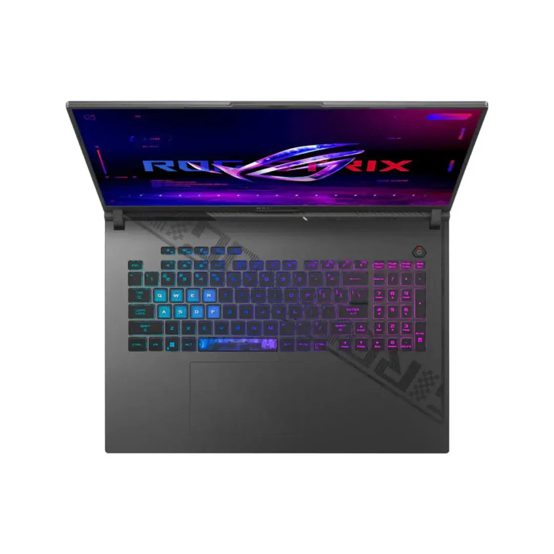 ASUS Rog Strix G18 G814JIR-N6136, Intel Core i9-14900HX, RAM 32GB, 1TB SSD, RTX 4070 8GB, 18.0 QHD+ WQXGA IPS 240Hz, Gray  المتحدة للألكترونيات