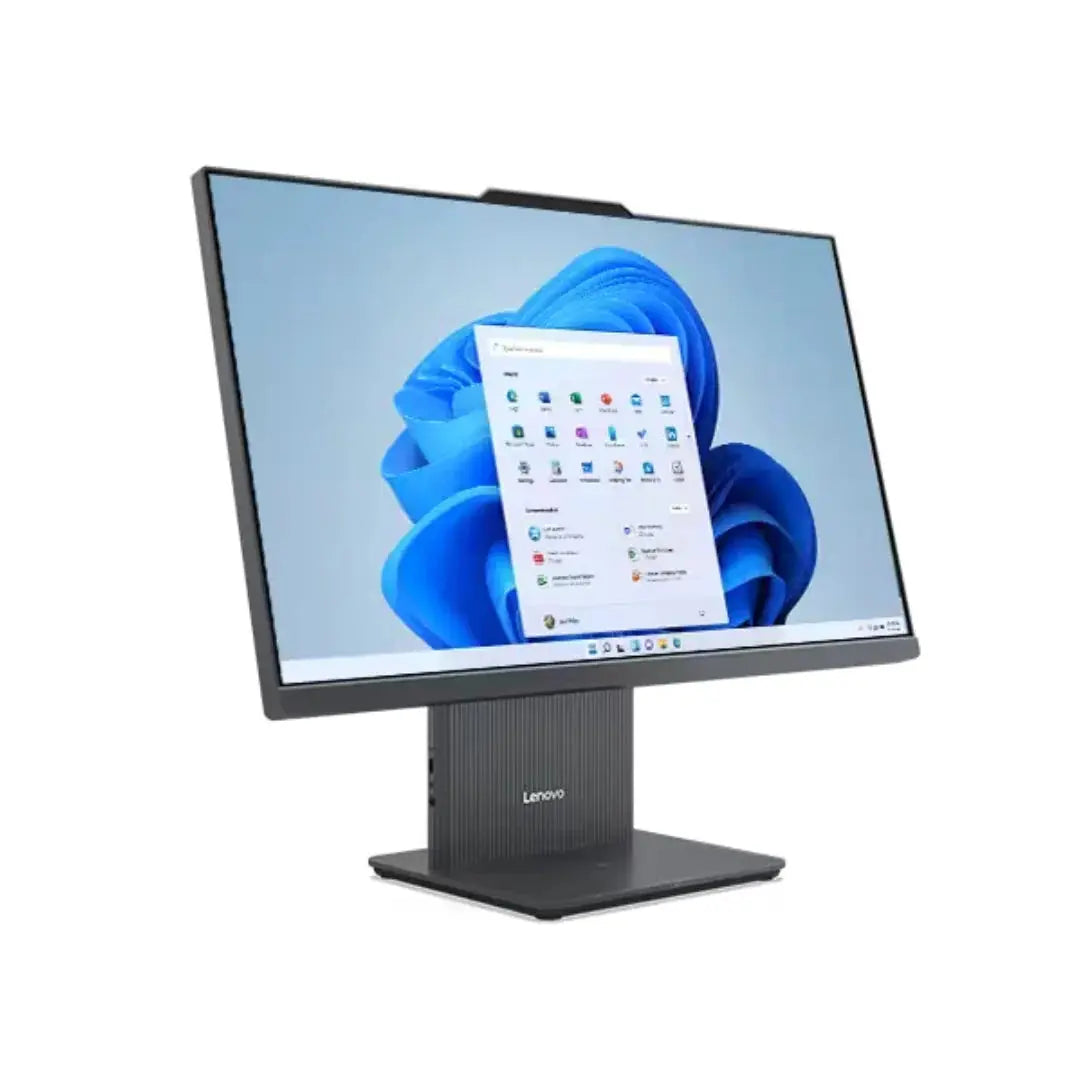 Lenovo AIO 24IRH9 (0TAX-0UAX) All In One, Intel Core i5-13420H, RAM 8GB, 512 SSD NVMe, Intel UHD Graphics, 24 FHD IPS 100Hz, Black  المتحدة للألكترونيات