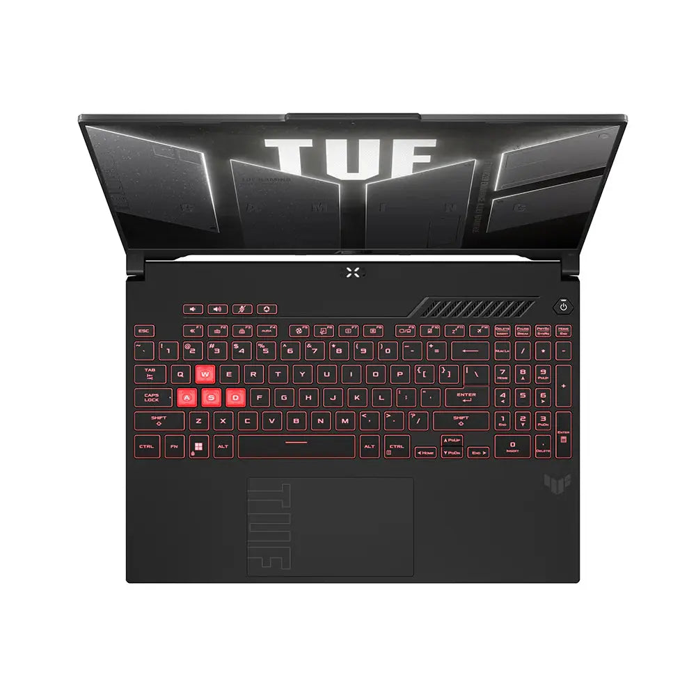 ASUS TUF Gaming F15 FX507UV-LP118, Ryzen 9-8945H, RAM 16GB, 512GB SSD, RTX 4060 8GB, 16.0 FHD IPS 144Hz, Mecha Gray  المتحدة للألكترونيات