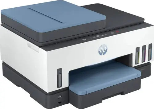 HP Smart Tank 795 All-In-One Printer, Print / Copy / Scan / Fax / ADF, Wireless Functions, Up To 15ppm Print Speed, 1200 DPI, 250 Sheets Input Capacity, Bluetooth & Wi-Fi Connectivity, Blue  المتحدة للألكترونيات