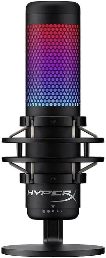 HyperX QuadCast S RGB USB Condenser Microphone - المتحدة للألكترونيات