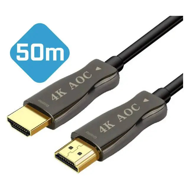 Tiger : HDMI Active Optical Cable 2.0 (50m) المتحدة للألكترونيات