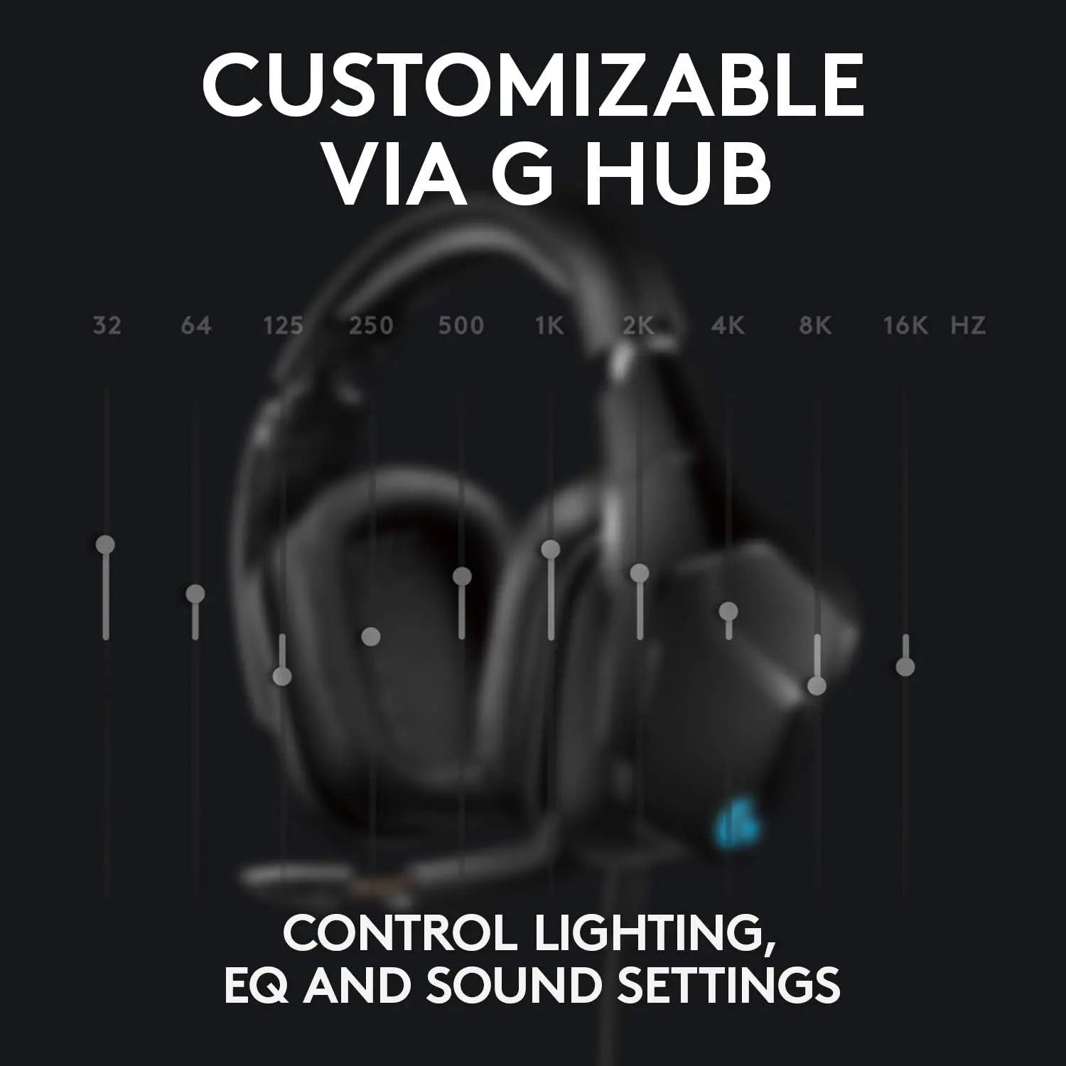 Logitech G635 DTS, X 7.1 Surround Sound LIGHTSYNC RGB PC Gaming سماعات كيمنك لوجتك - المتحدة للألكترونيات